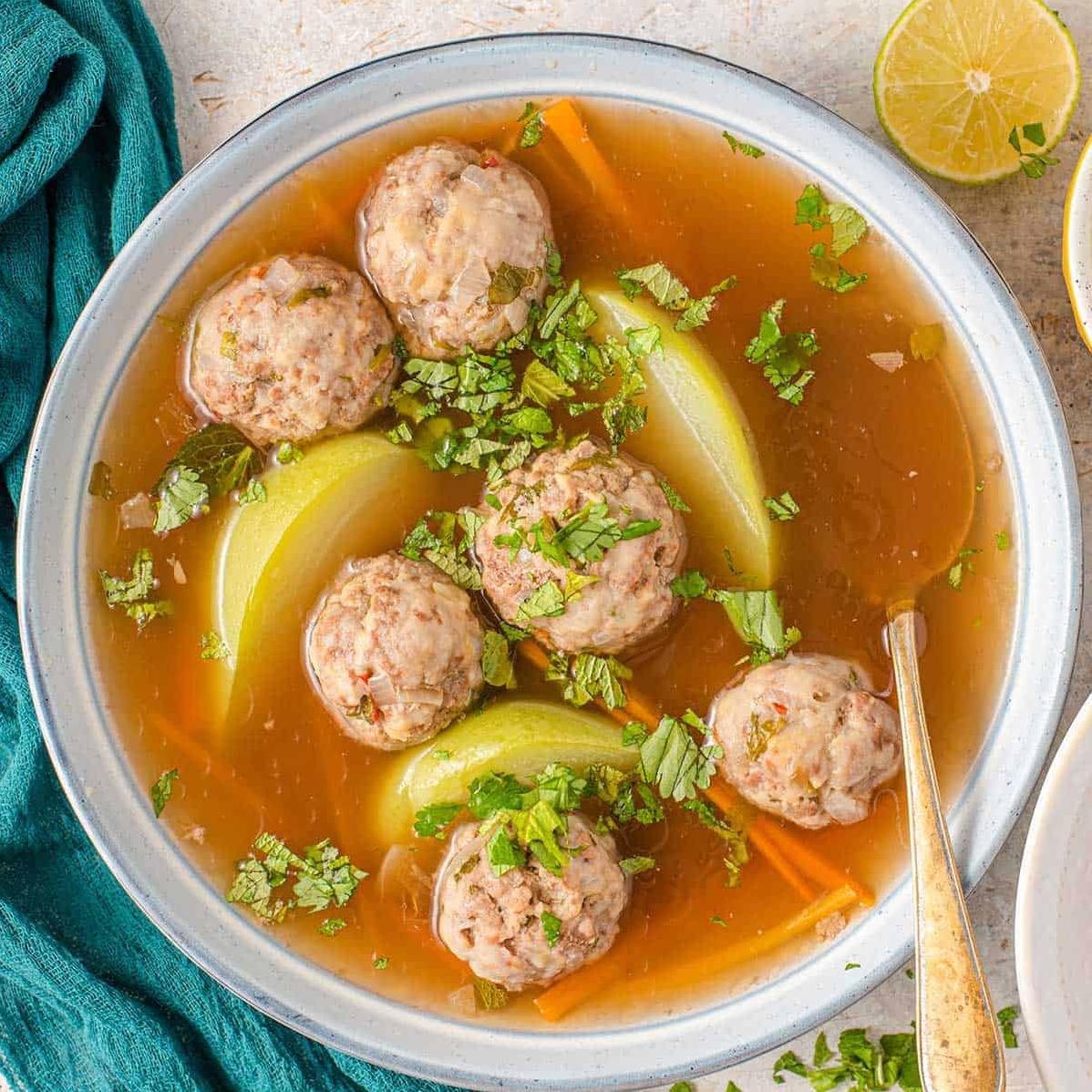 Satisfy Your Cravings with Our Hearty Meatball Soup Recipe!
