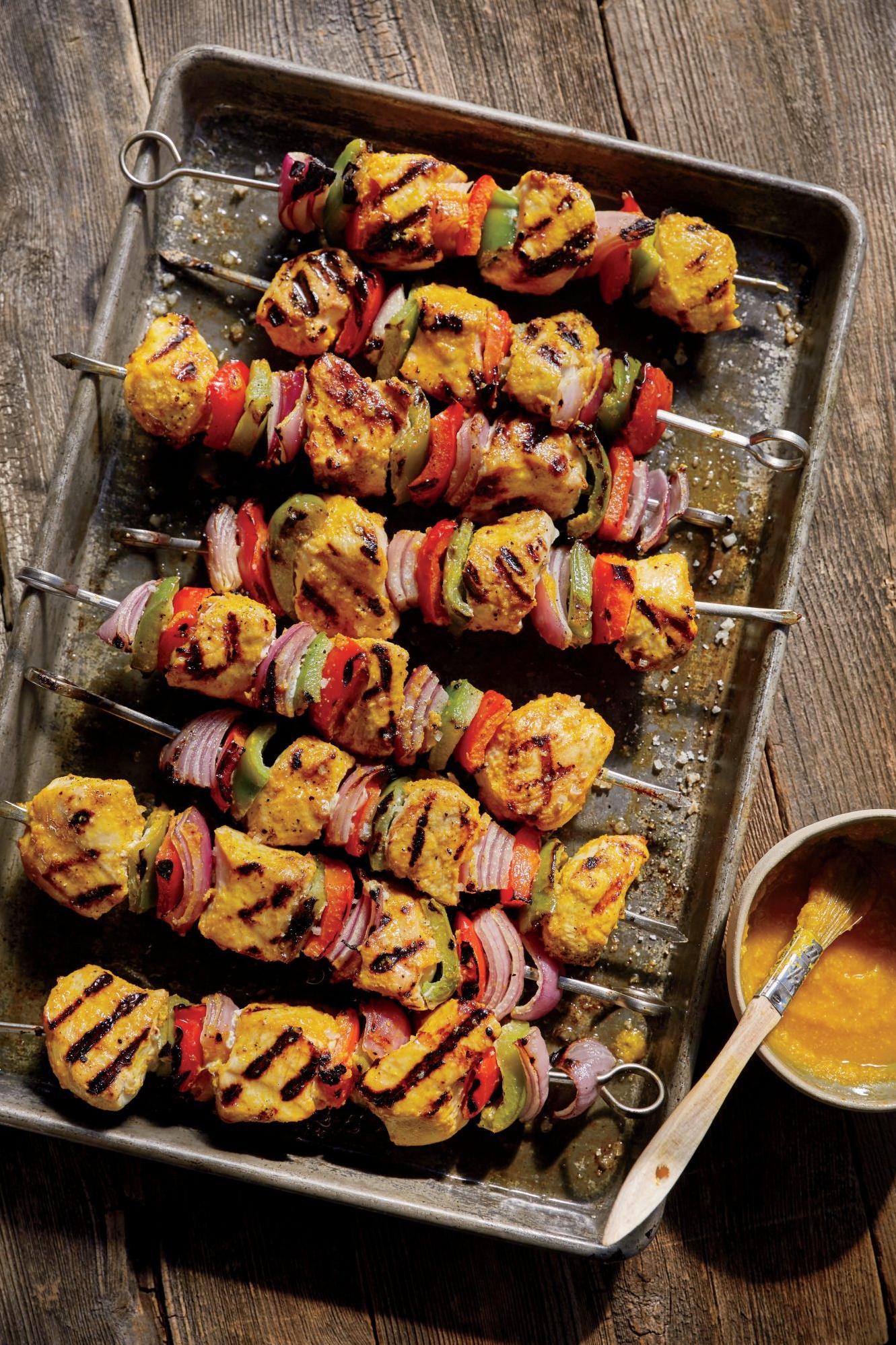  Spicy, tangy and smoky - these skewers are a taste explosion!