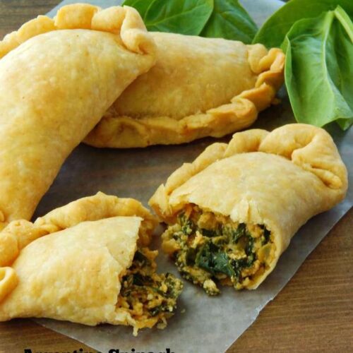 Spinach and Hot Dogs Empanadas