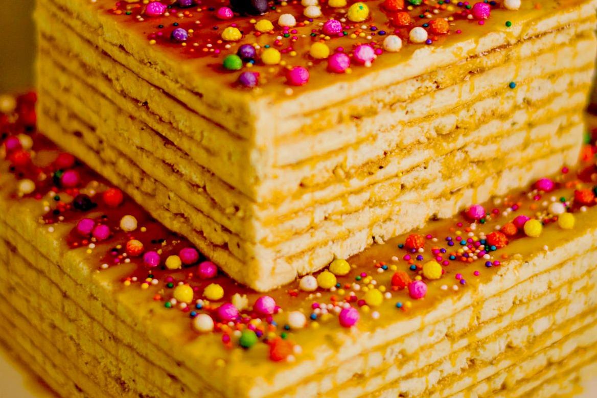  Stack them high, sweet and delicate layers of icing, oh my!
