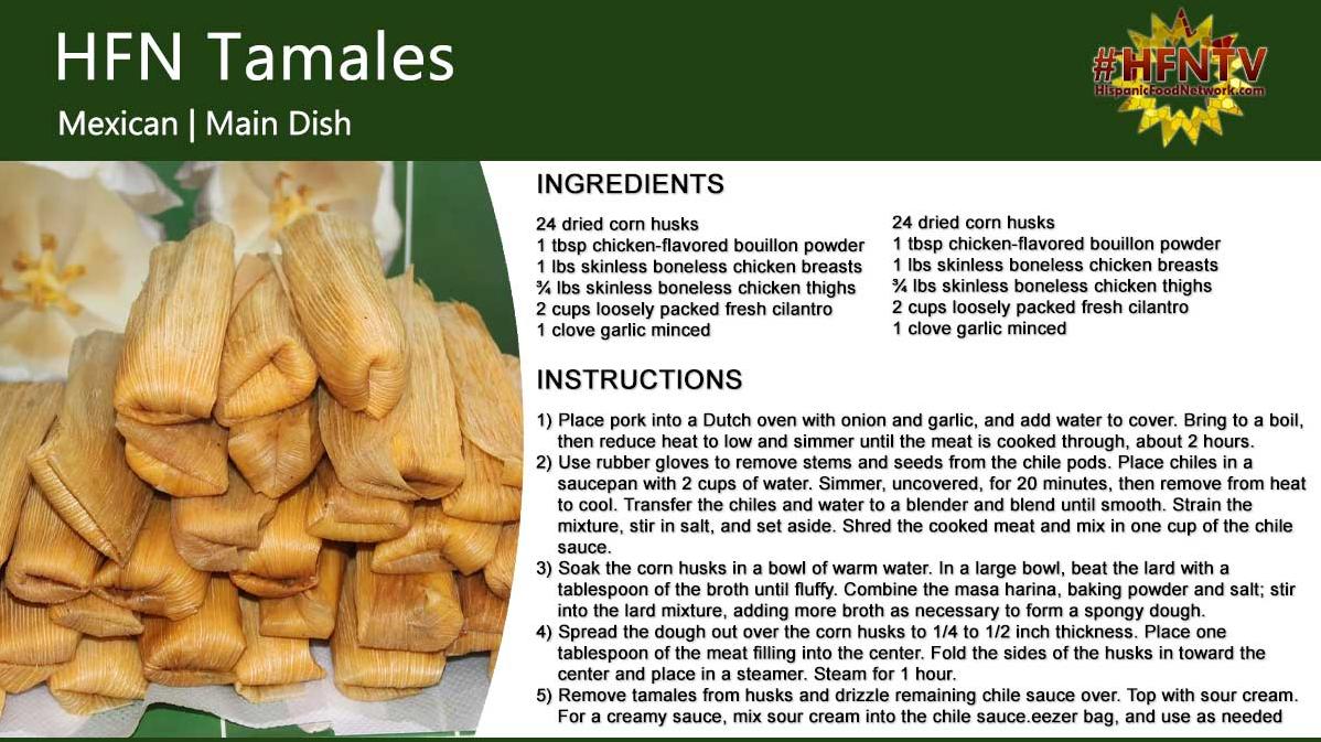 Tamales Made Easy