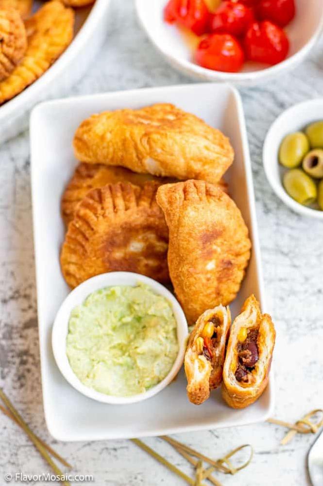  The aroma of the freshly baked empanadas is simply irresistible.