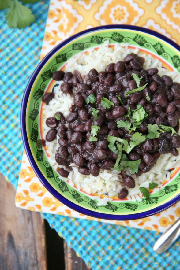  The combination of black beans and bacon is a match made in heaven that will please even the pickiest eaters.
