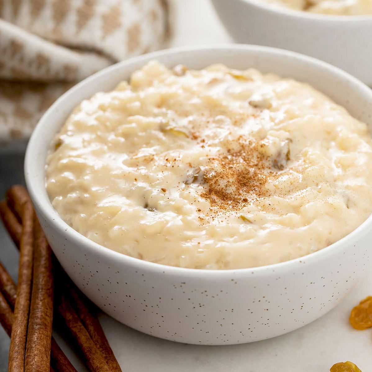  The creamy texture and cinnamon flavor of Arroz Con Leche is irresistible.