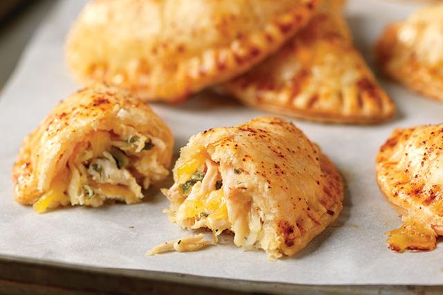  The crispy, golden-brown crust on these empanadas is perfectly irresistible.