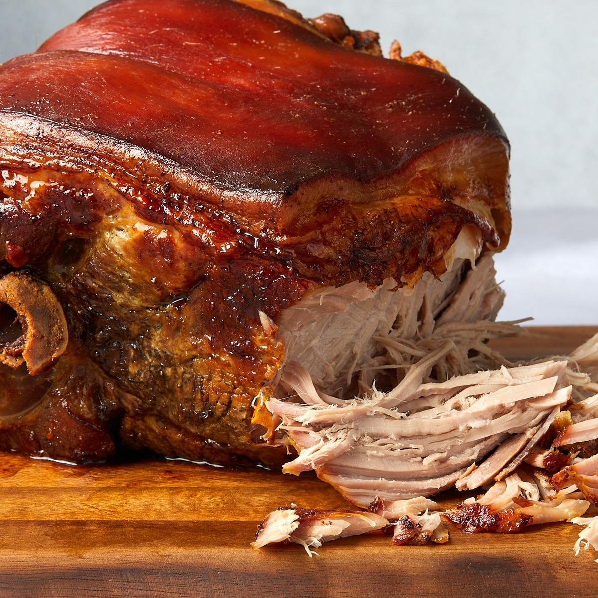 The crispy skin of the Pernil is irresistible, just look at that golden-brown color!