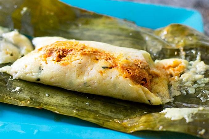  The perfect blend of savory and sweet, wrapped together in a banana leaf.