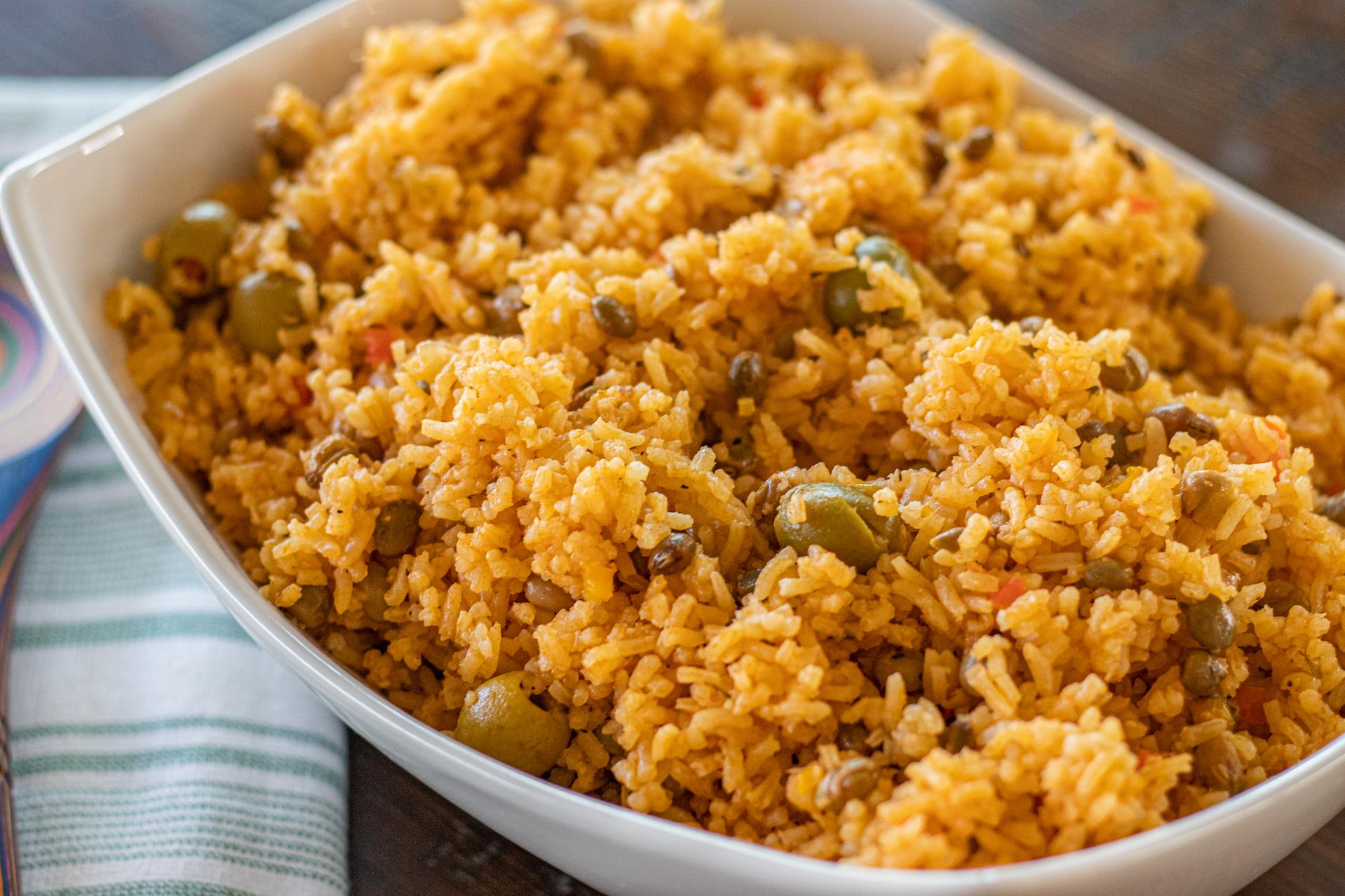  The perfect combination of rice and pigeon peas, with delicious seasonings and spices in every bite.