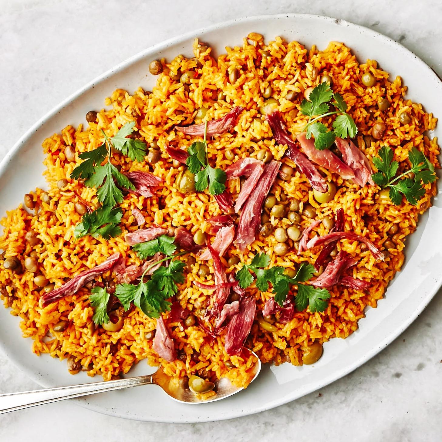  The perfect side dish for any feast, Arroz Con Gandules is flavorful and filling
