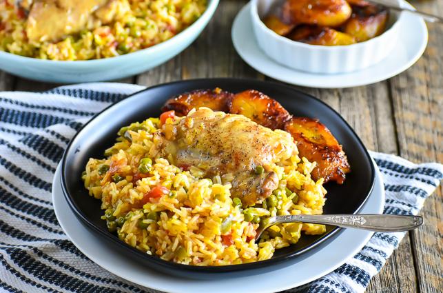  The rice is fluffy and the chicken is tender - what more could you ask for?
