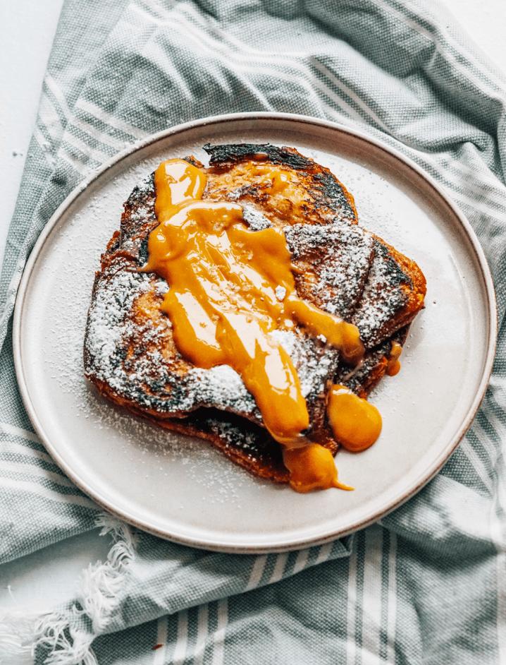  The rich caramel flavor of Dulce de Leche pairs perfectly with warm, fluffy French Toast.