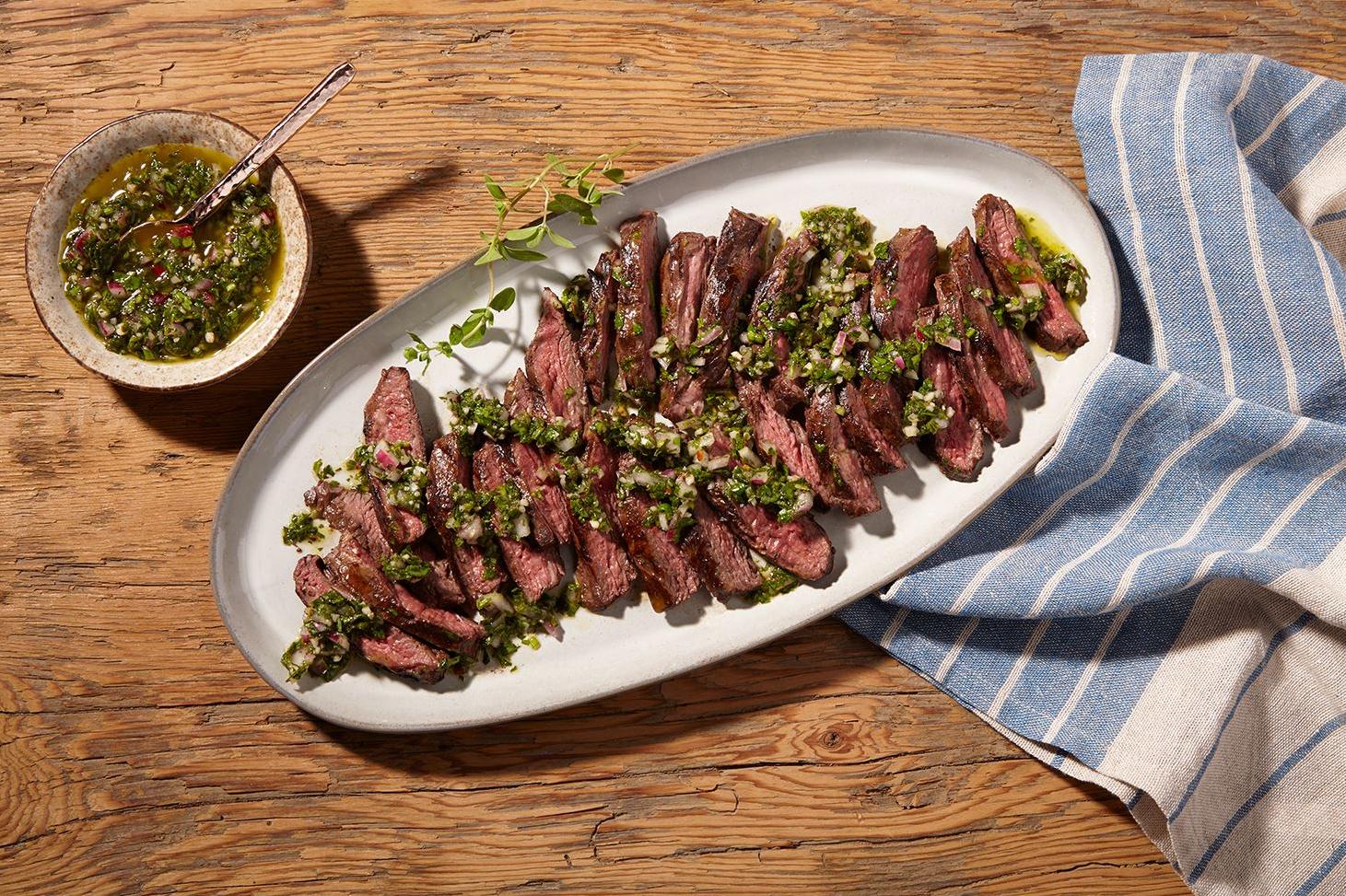  The secret to perfectly cooked churrasco is all in the marinade.