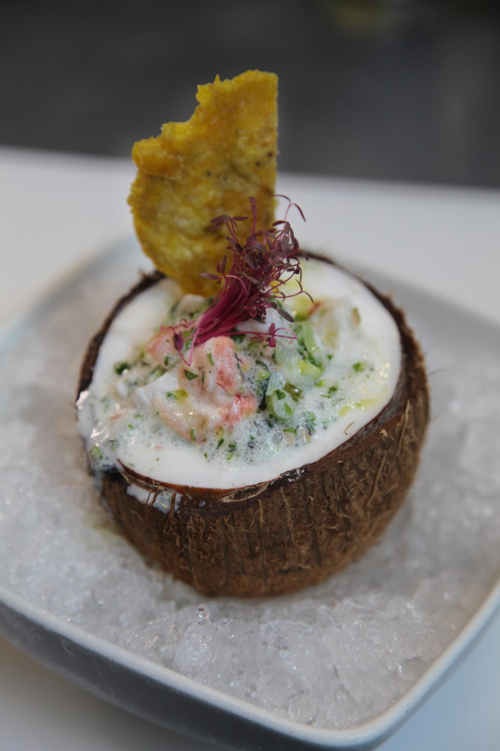  The vibrant colors and flavors of this Spiny Lobster Ceviche will take your taste buds on a trip to the tropics.