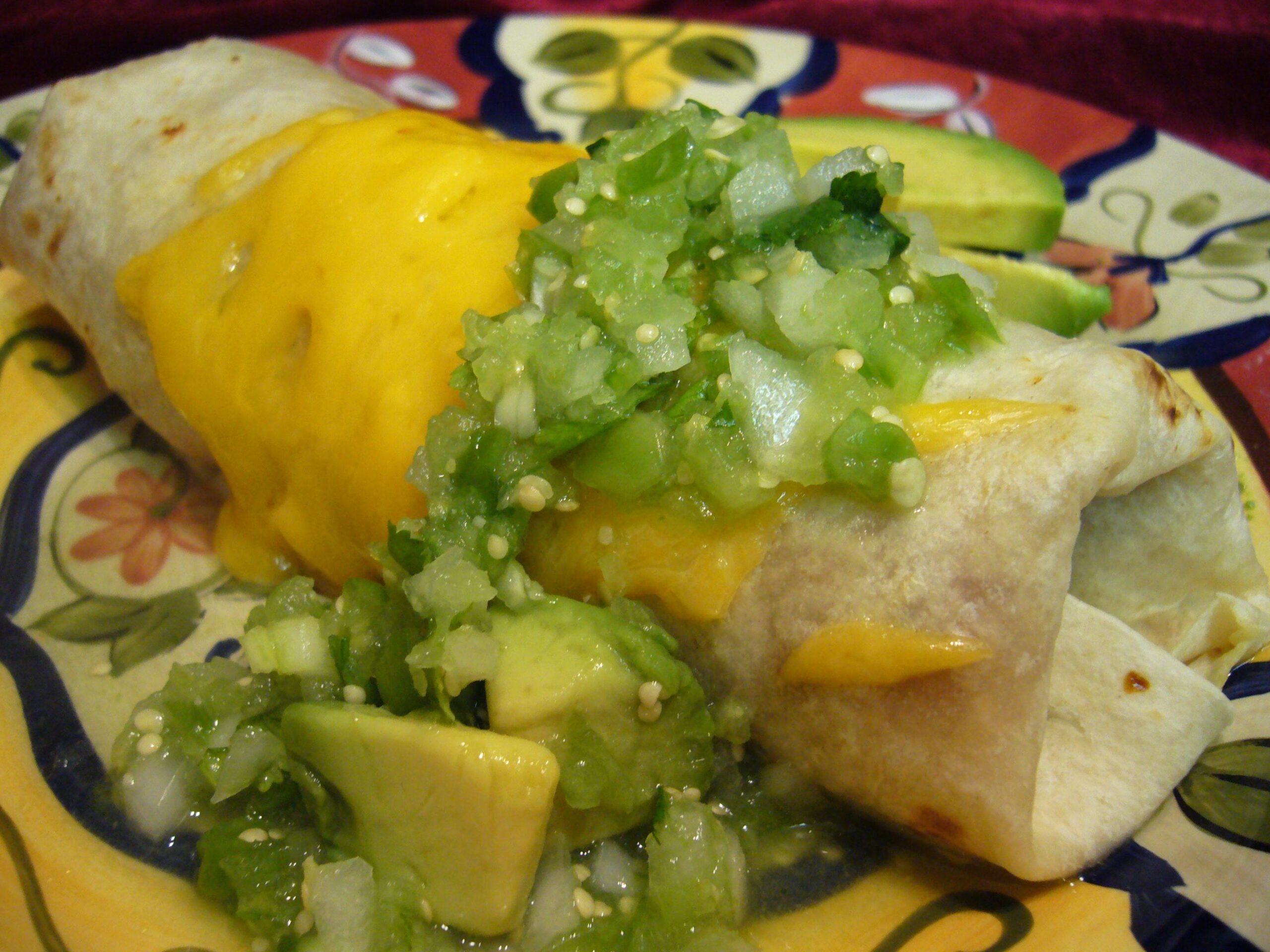  These burritos are packed with bold flavors and vibrant colors!