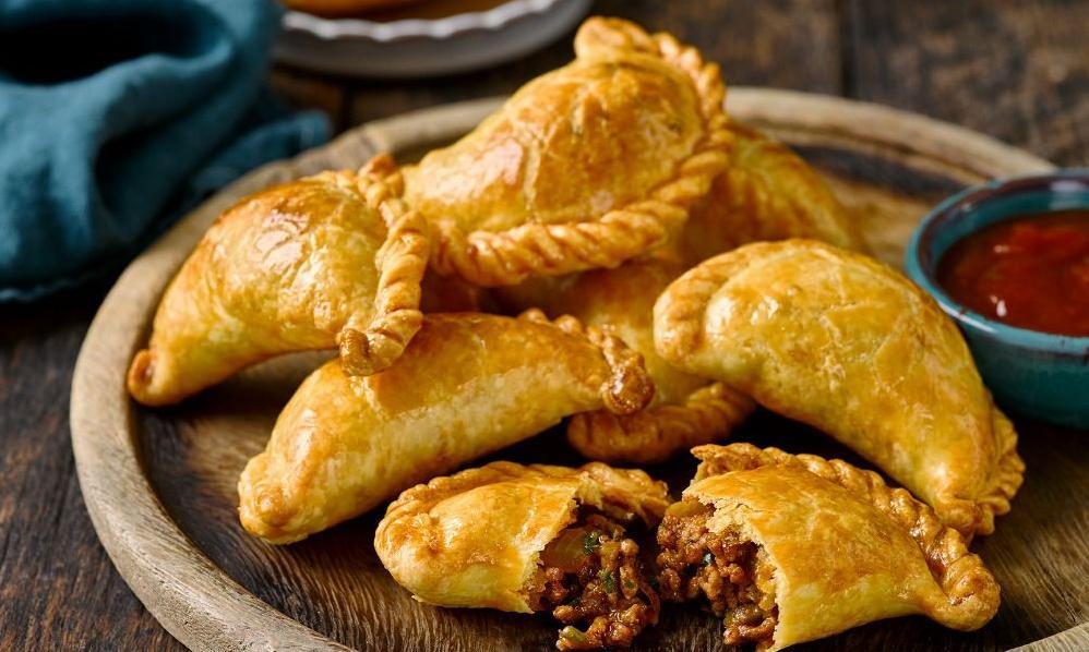  These empanadas are packed with savory flavors of beef and olives.