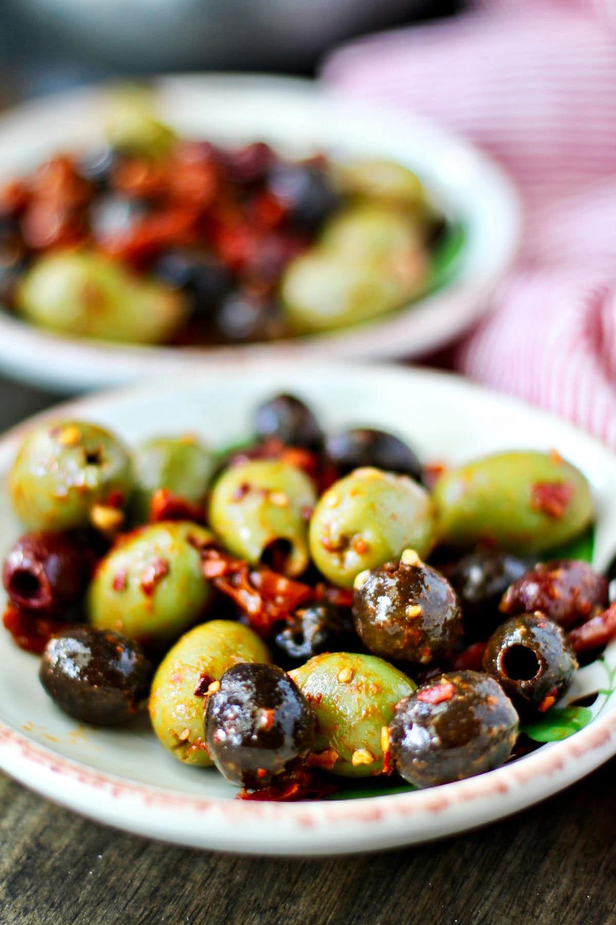  These olives are the perfect addition to any charcuterie board