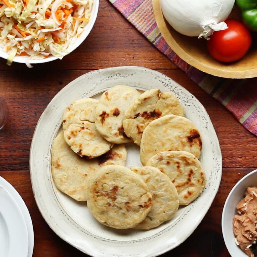  These pupusas are the perfect combination of flavors and textures.