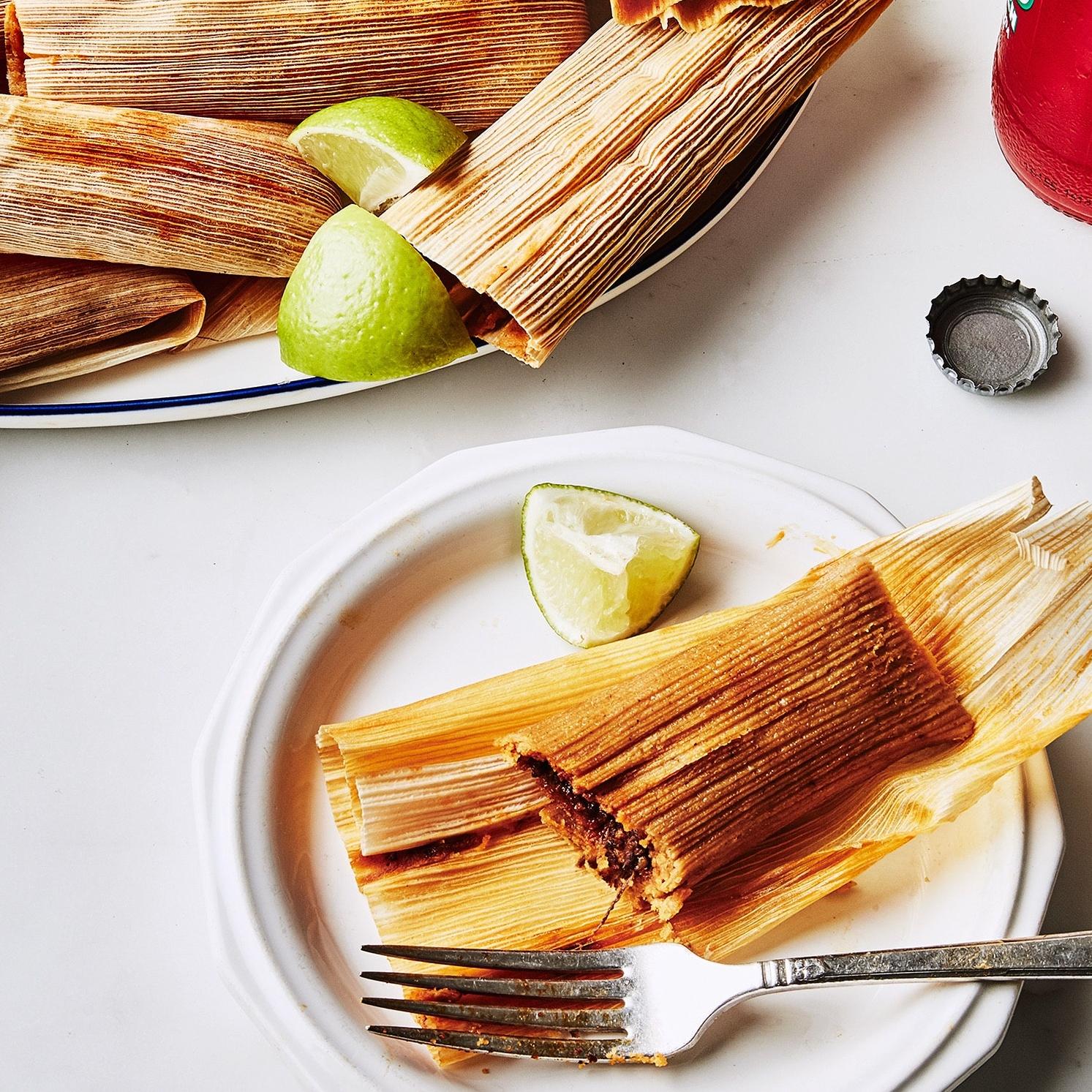  These tamales smell divine and will have your mouth watering before they even hit the table.
