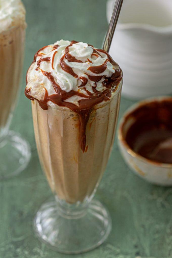  This frappe is the perfect pick-me-up on a hot summer day.