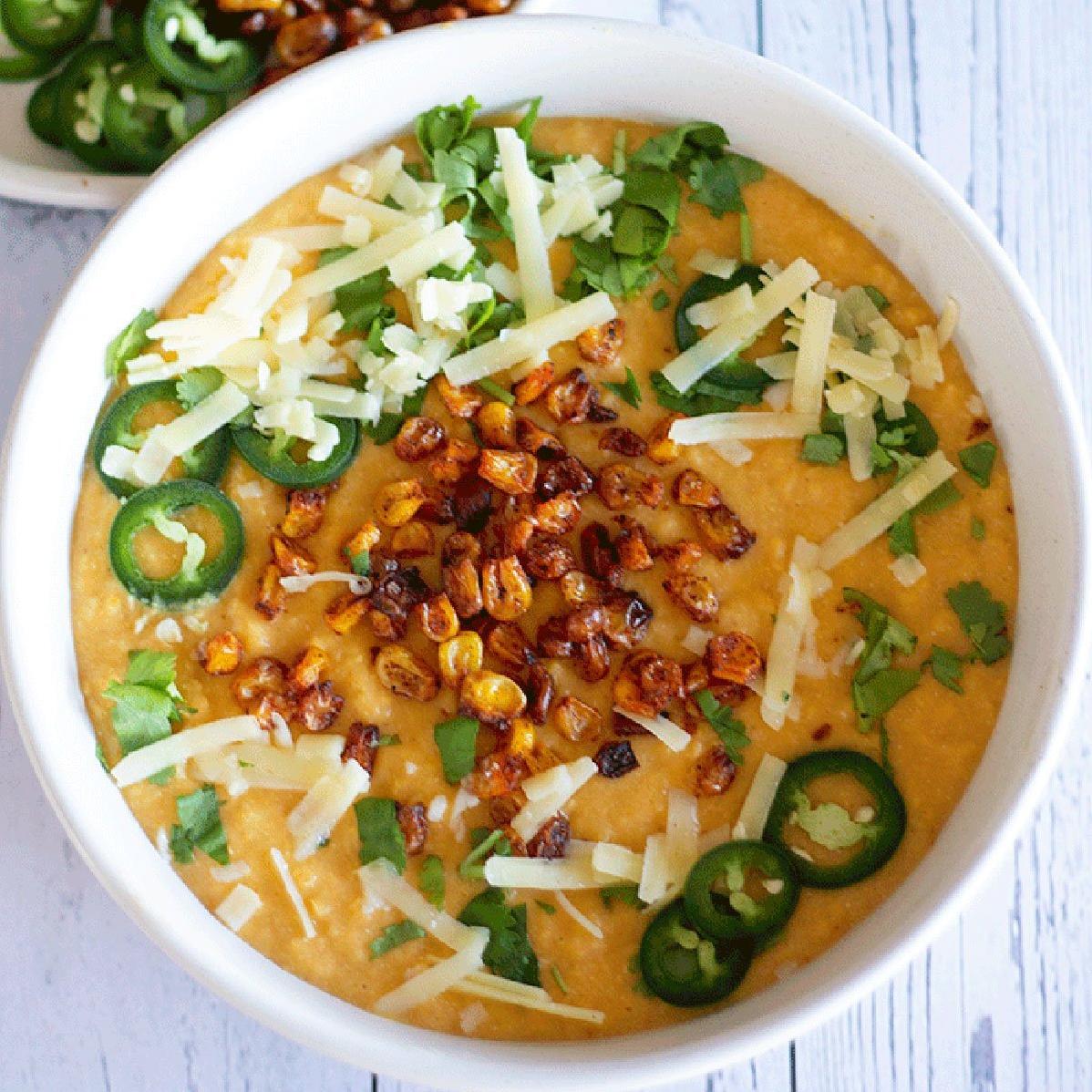 This hearty soup is perfect as a main dish or a side to your favorite Mexican entree
