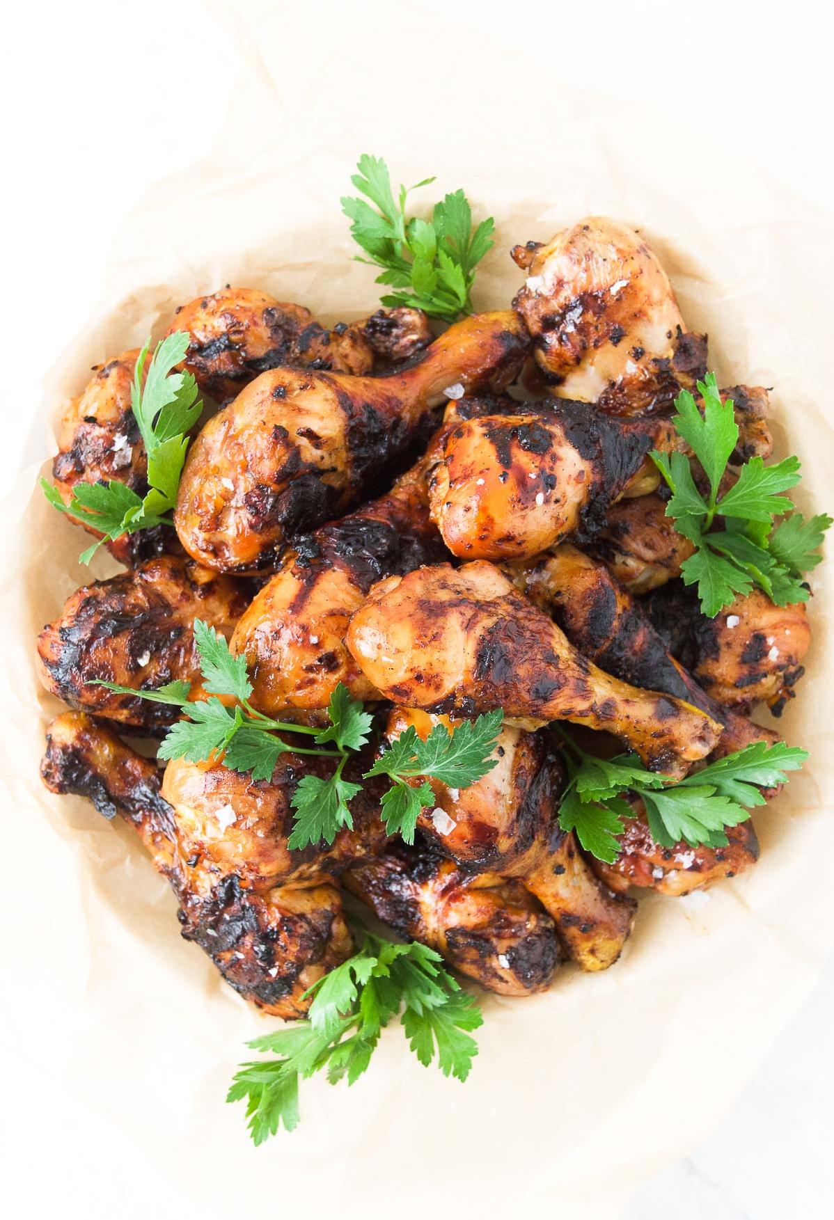  This juicy chicken is marinated in Brazilian beer, giving it a delicious twist.