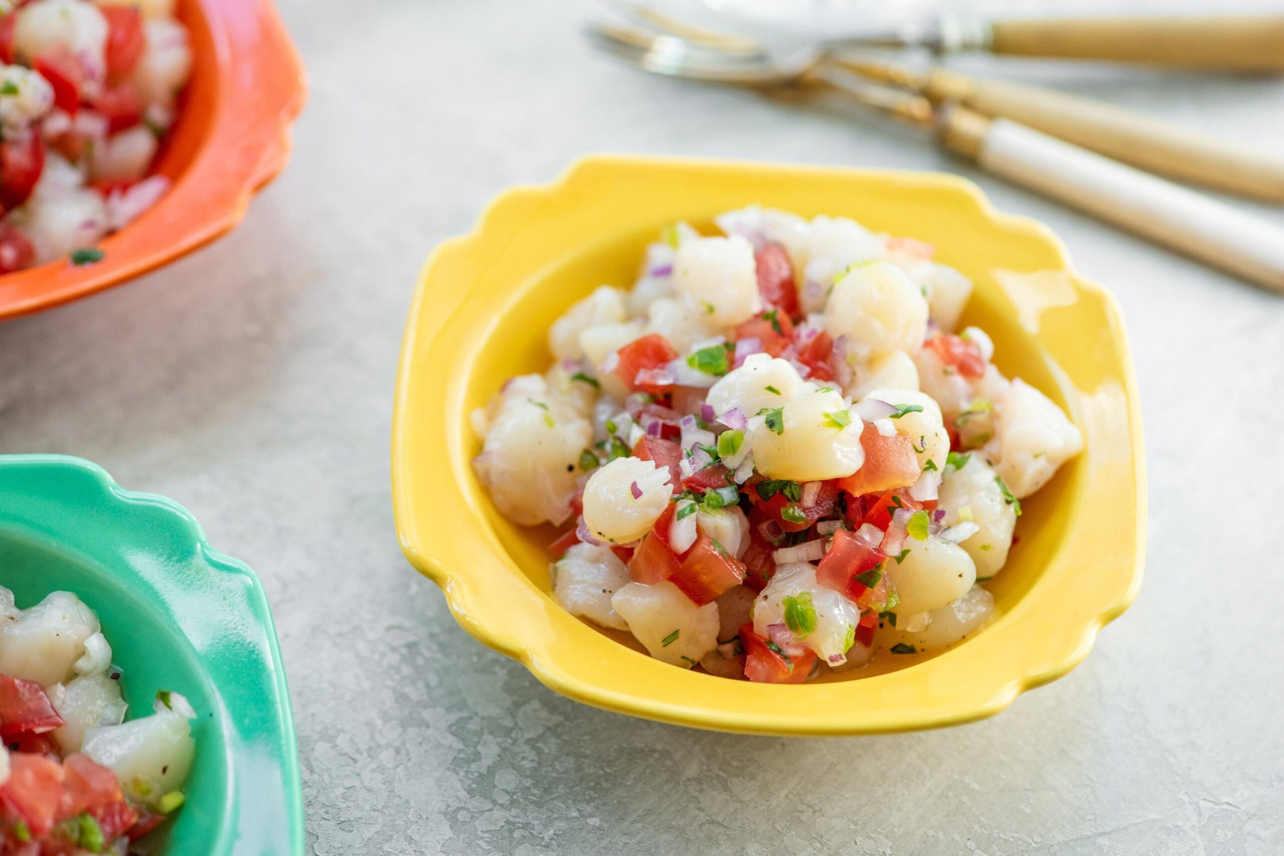 This scallop ceviche is a refreshing blend of flavors and textures that you're sure to love.