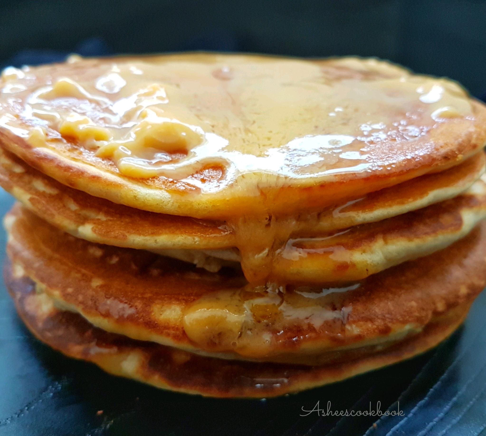  Unleash your inner chef and indulge in these fluffy Dulce de Leche pancakes