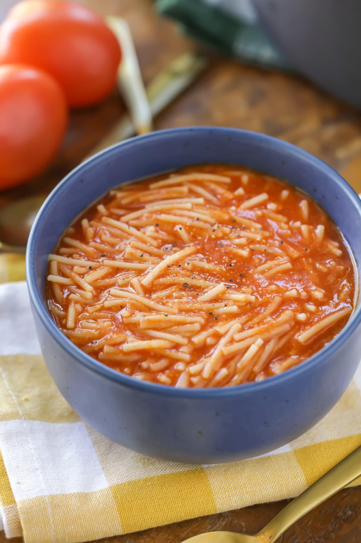  Warm up with a comforting bowl of Sopa De Pasta!