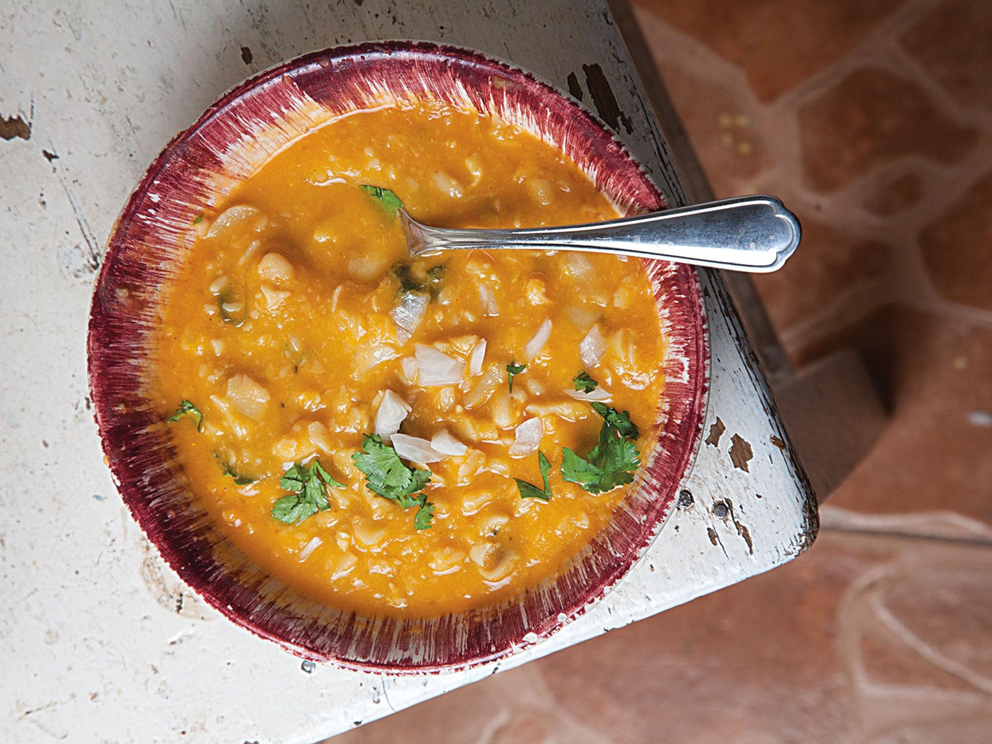  Warm up your soul with a bowl of hearty Sopa De Habas!