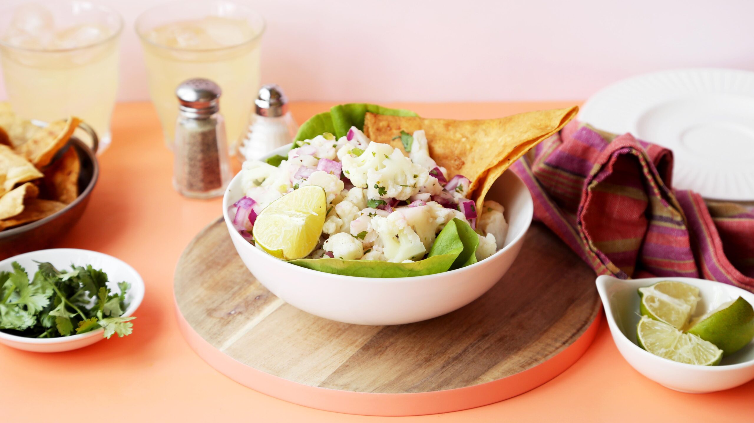  Who says ceviche has to be made with seafood? Try this plant-based twist on a classic.