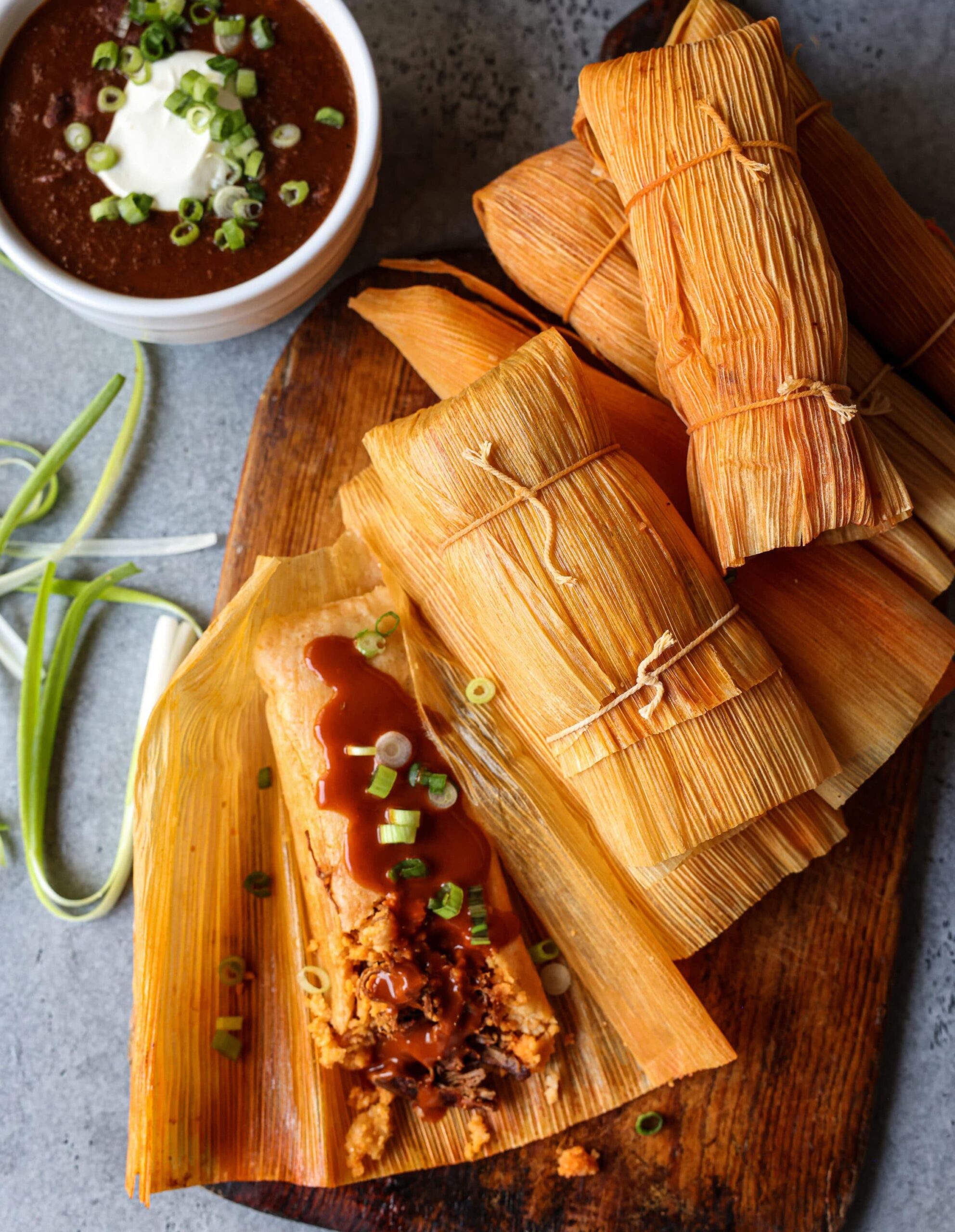  You can never go wrong with a plate of warm and comforting tamales.