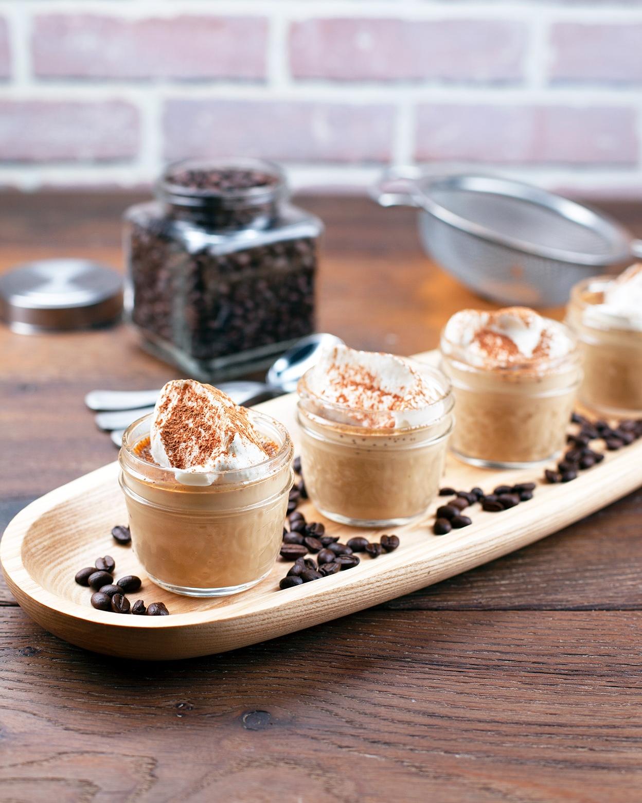  Your guests will want seconds of this coffee-infused custard.